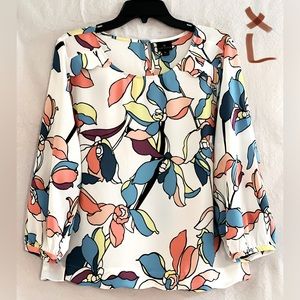 LADIES BLUE, PINK, BOYSENBERRY & YELLOW TOP